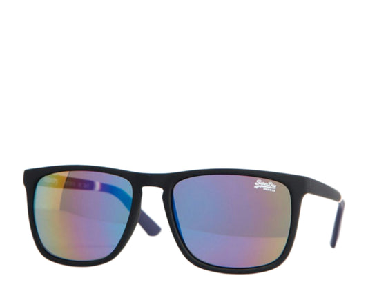 Superdry SDR Alumni Rubberized Black/Fade Mirror Sunglasses M9710011A-RBKT