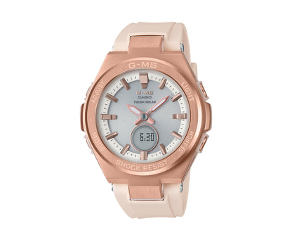 Casio G-Shock MSGS200G G-MS Metal and Resin Rose Gold/Blush Women's Watch MSGS200G-4A