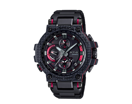 Casio G-Shock MTGB1000 MT-G Carbon Metal Black/Red Men's Watch MTGB1000XBD-1