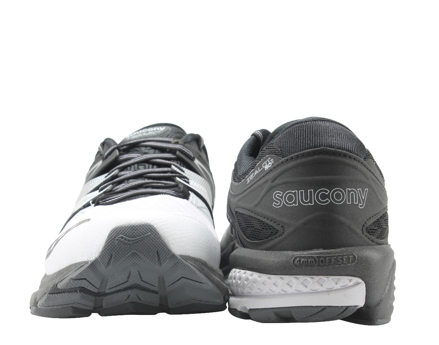 Saucony Zealot ISO 2 White/Black/Silver Men's Running Shoes S20332-1