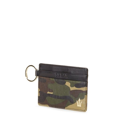 Spear Consul Camouflage Card Holder with Gold Ring SBCONSUL-333