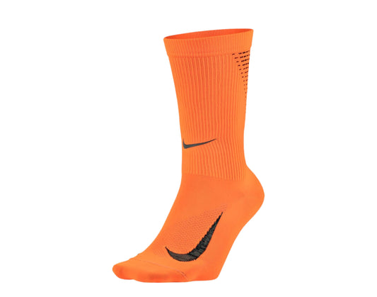 Nike Dri-Fit Elite Lightweight Crew Orange/Grey/Black Socks SX5192-803