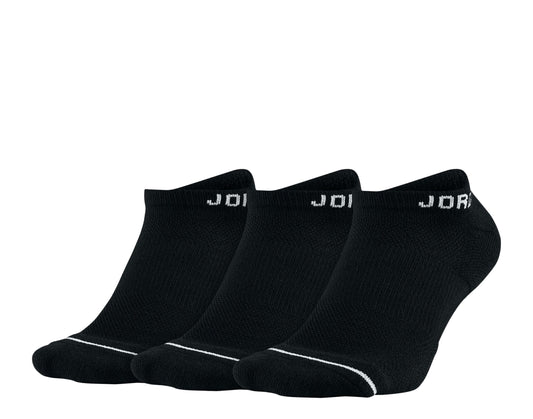Nike Air Jordan Jumpman No-Show Black/White Socks (3 Pair Pack) SX5546-010