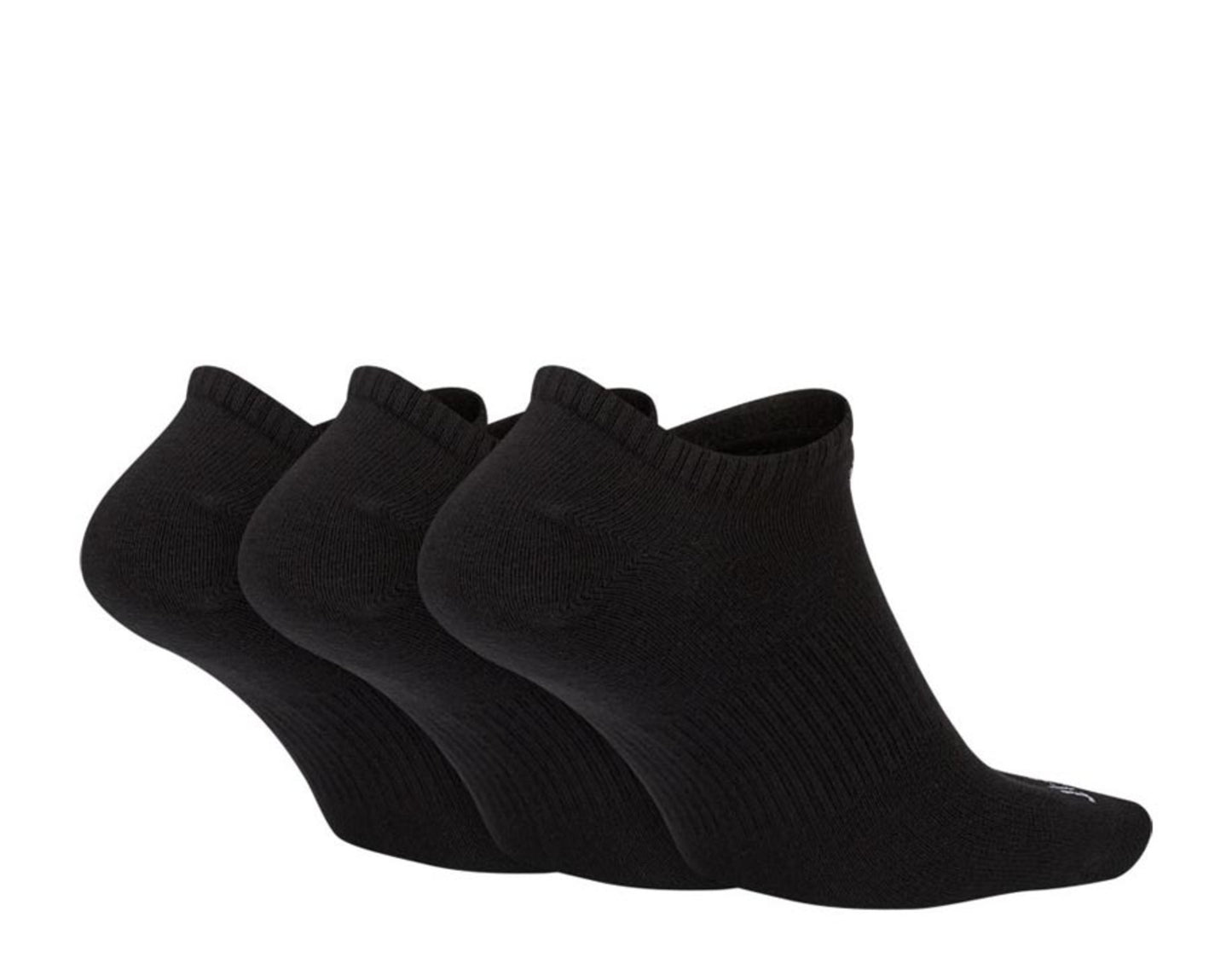 Nike Everyday Plus Cushion No-Show Black/White Socks (3 Pair Pack) SX6892-010