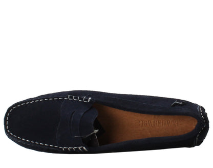 Howling Wolf Sydney Penny Driver Navy Women's Shoes SYDNEY-003