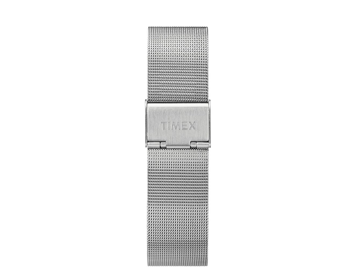 Timex Waterbury Classic Chrono 40mm Steel Mesh Band Silver/White Watch TW2R72200VQ