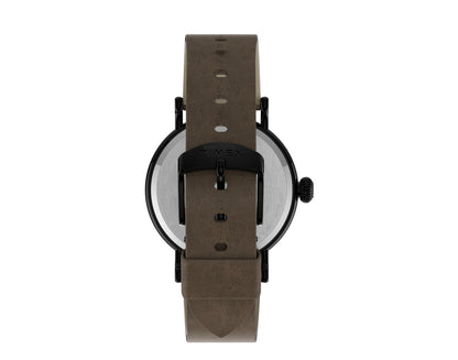 Timex Standard 40mm Leather Strap Gunmetal/Brown Watch TW2T69400VQ