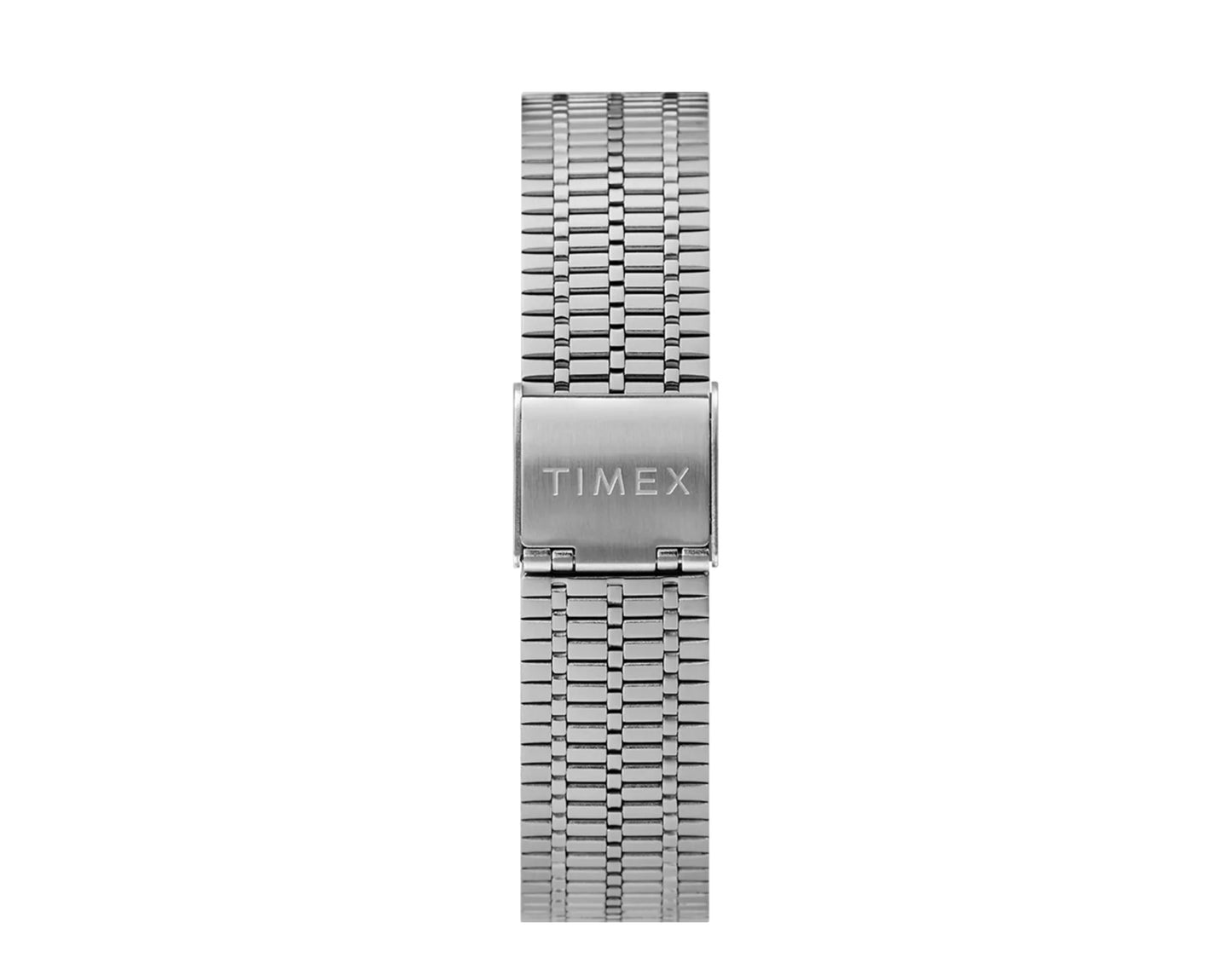 Timex Q Reissue 38mm Stainless Steel Bracelet Silver/Blue/Red Watch TW2T80700ZV