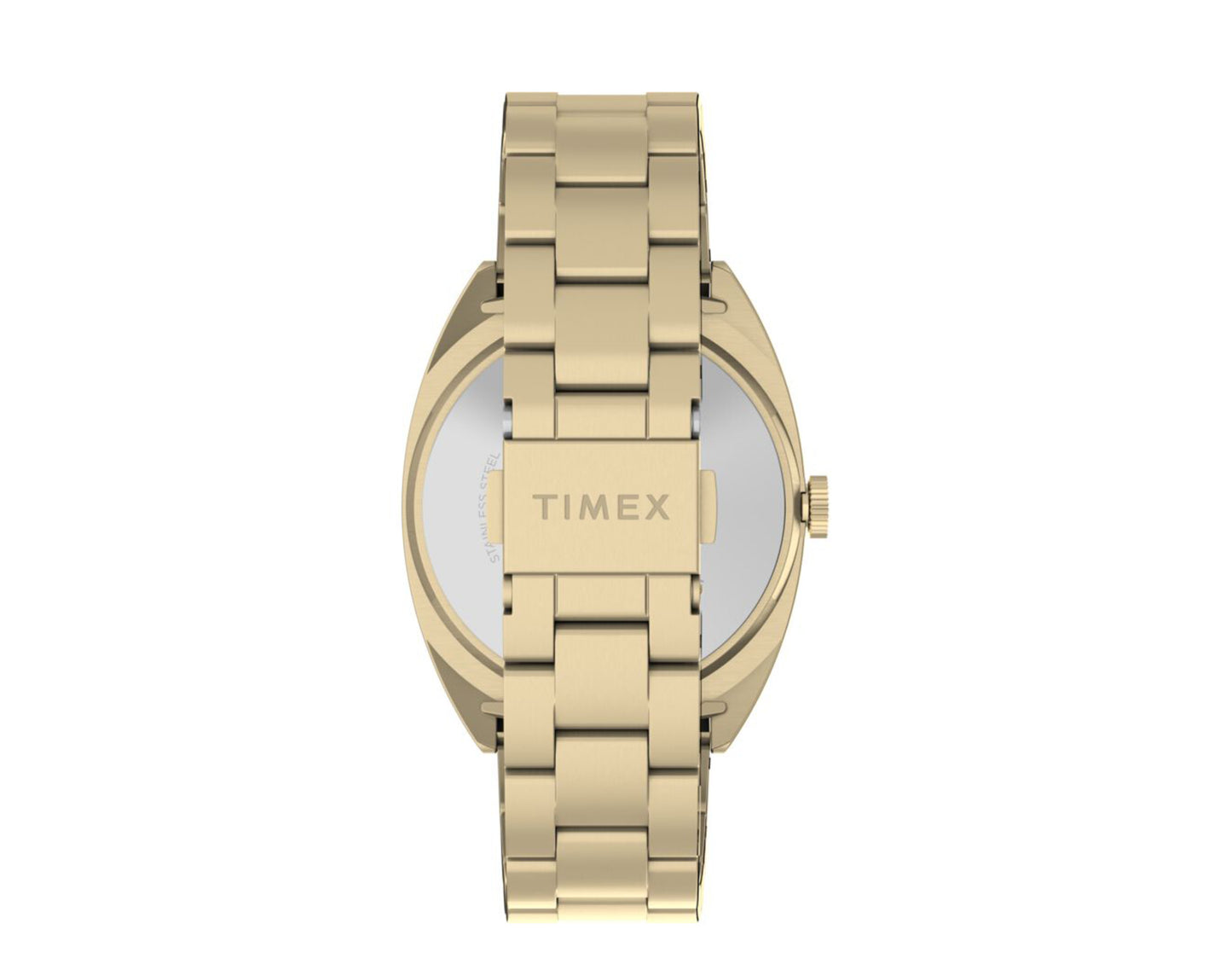 Timex Milano XL 38mm Stainless Steel Bracelet Gold/Champagne Watch TW2U15700VQ