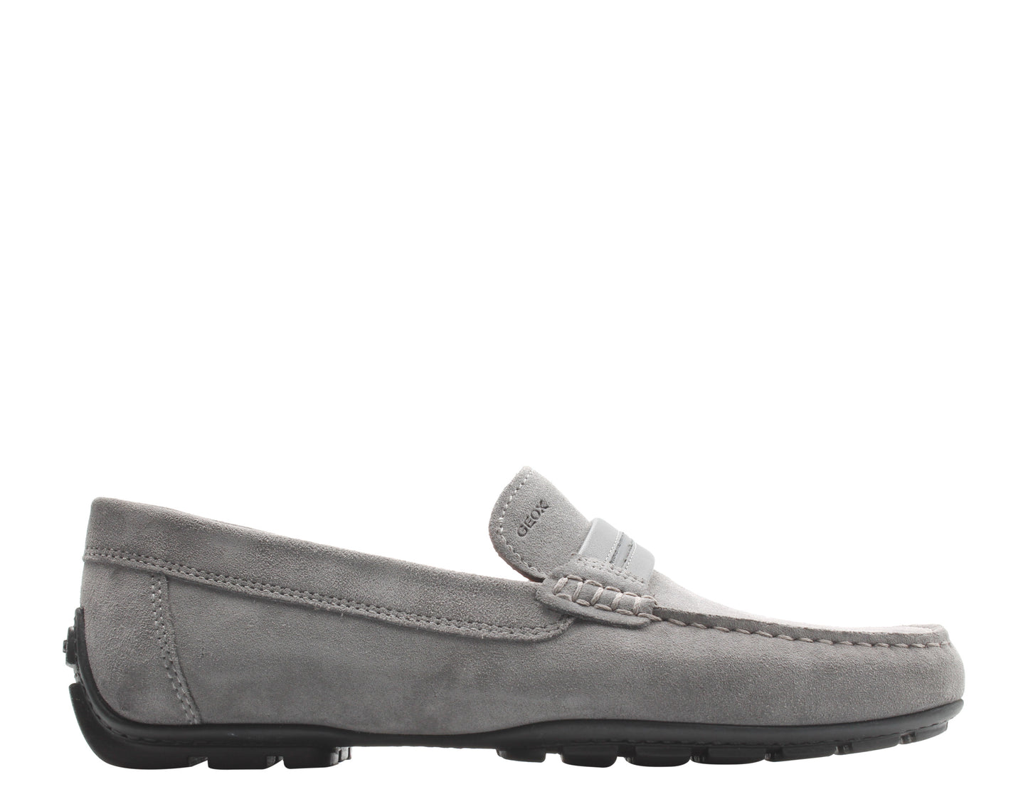 Geox Moner Mocassin Loafer Grey Suede Men's Shoes U0244A-00022-C1006