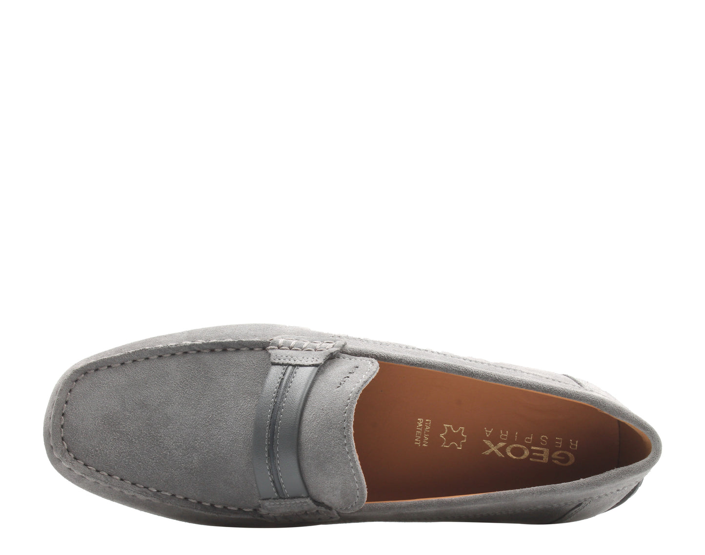 Geox Moner Mocassin Loafer Grey Suede Men's Shoes U0244A-00022-C1006