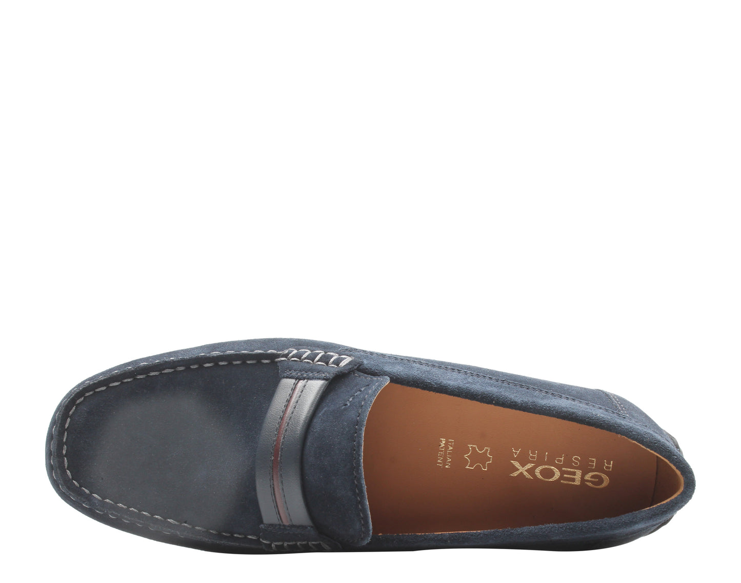 Geox Moner Mocassin Loafer Navy Suede Men's Shoes U0244A-00022-C4002