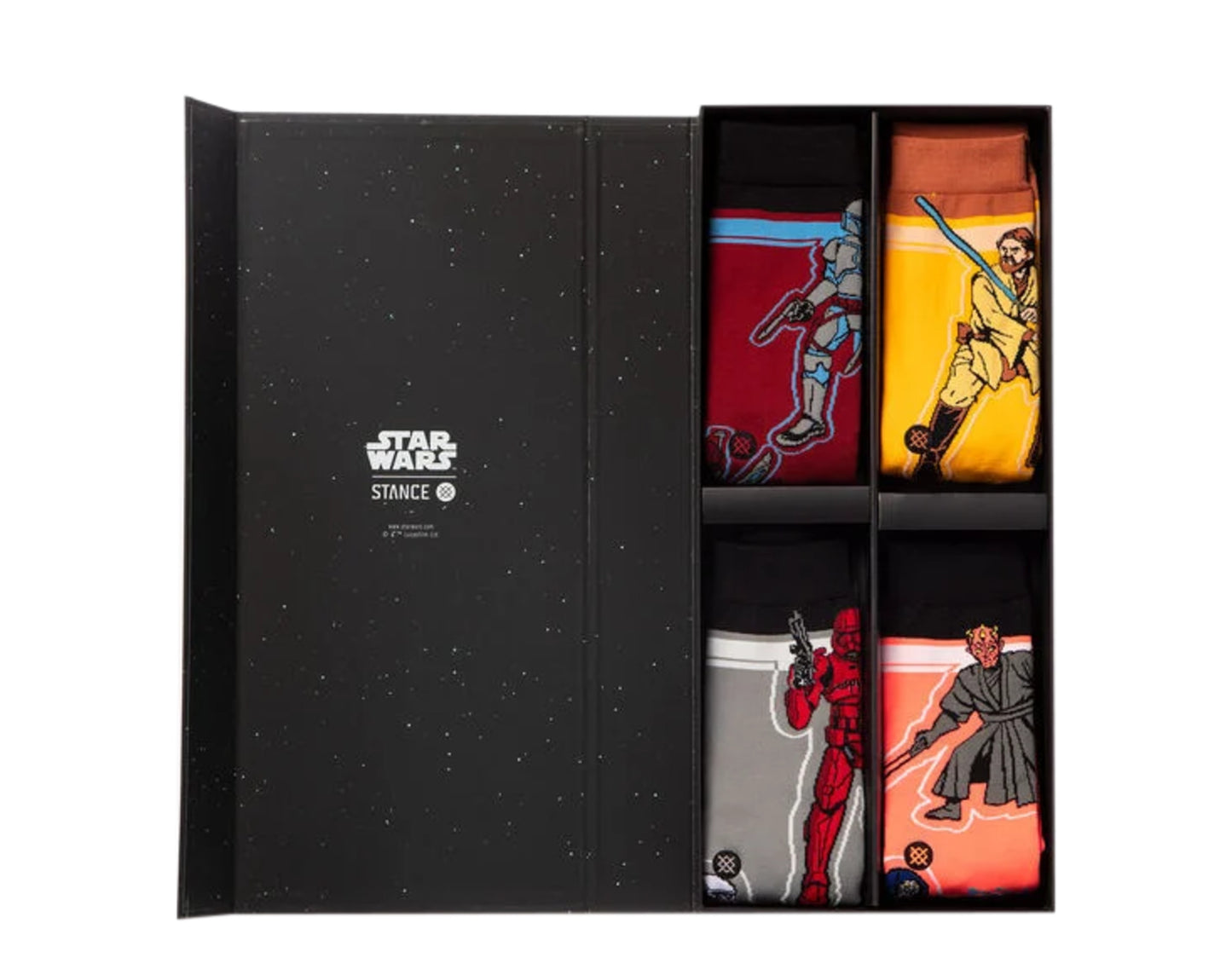 Stance Star Wars SW Duos 4-Pack Box Set Crew Socks U545D19SWP-MUL