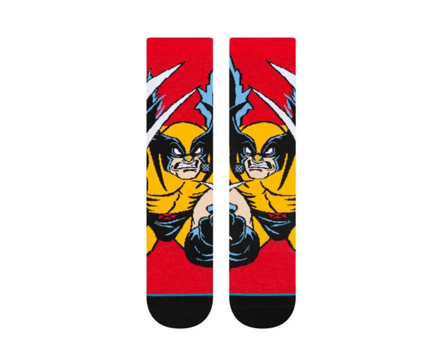 Stance Classic X-Men Wolverine Crew Red/Black Socks U545D19XMW-RED