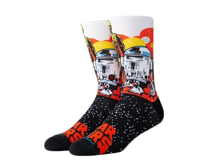 Stance Star Wars Droids Crew Orange/Black Socks U558D19DRO-ORA