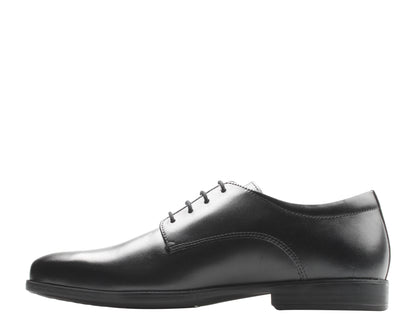 Geox Calgary Lace-Up Black Leather Men's Dress Shoes U926SB-00043-C9999