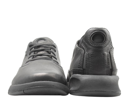 Geox Aerantis Lace-Up Black Leather Men's Casual Sneakers U927FA-00043-C9997
