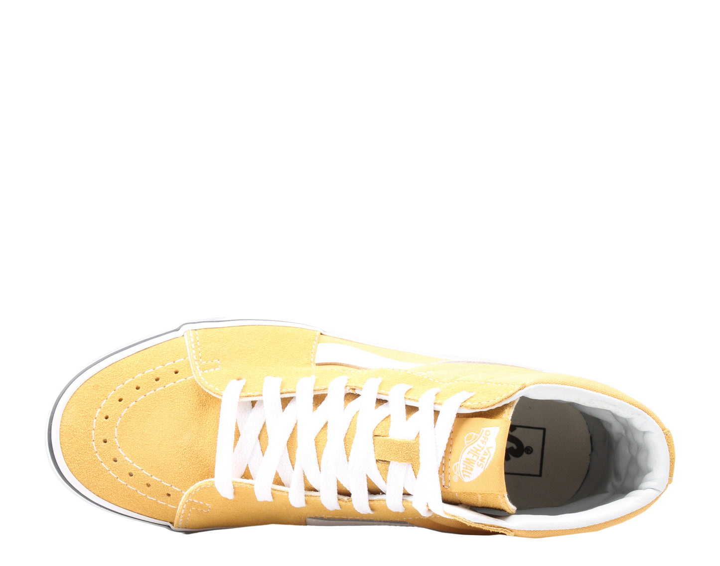 Vans Sk8-Hi Ochre Yellow/White Classic Hi Top Unisex Sneakers VN0A38GEQA0