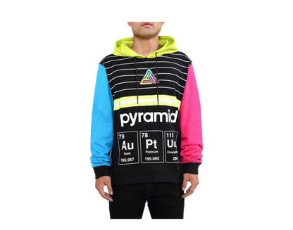 Black Pyramid Elements Pull-Over Black/Multi-Color Men's Hoodie Y5162175-BLK