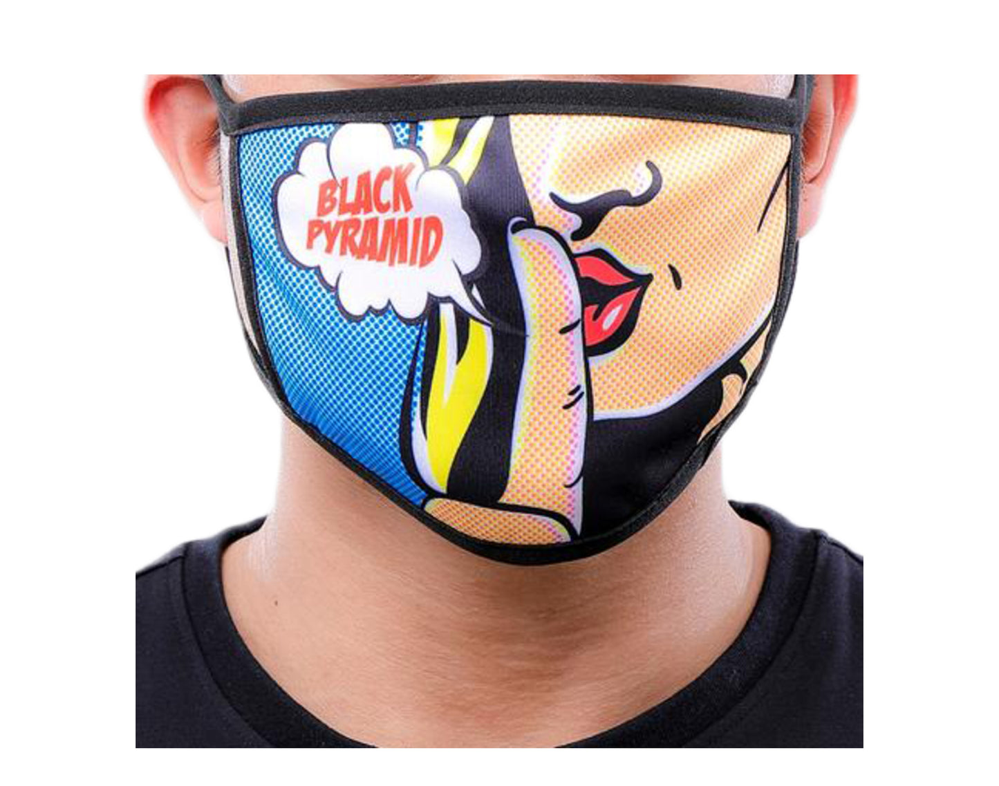 Black Pyramid SHHHH Muliti-Color Face Mask Y7162572-MUL