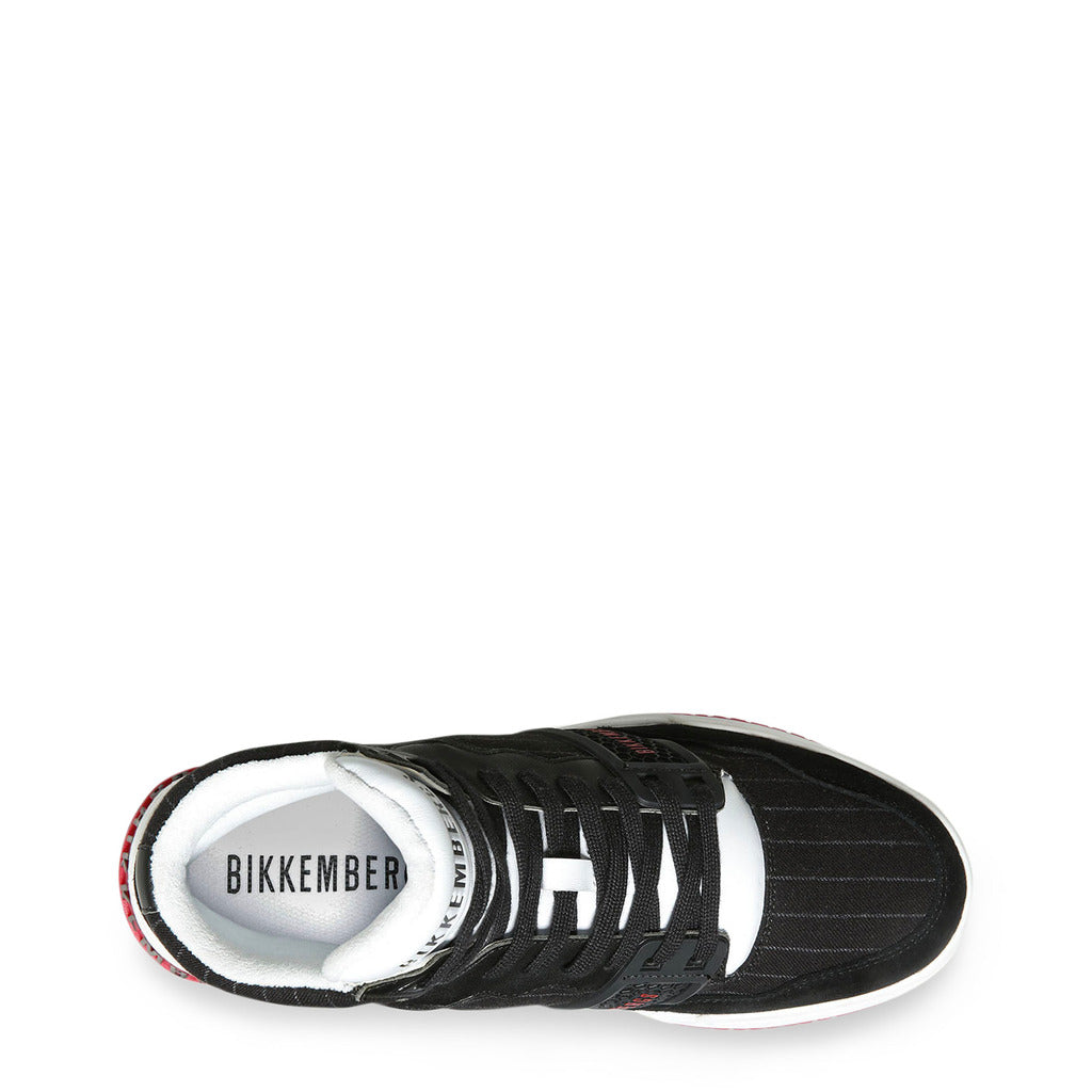 Bikkembergs Sigger High Top Black Men's Shoes 202BKM0110001