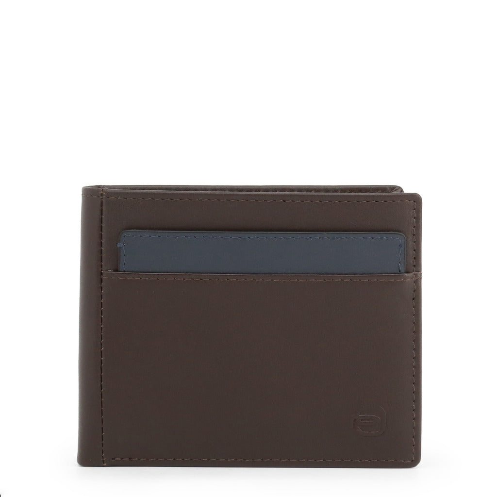 Piquadro Vanguard Cuero Leather Dark Brown Men's Wallet PU4188W96R-TM