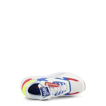 Shone Athletic White Boys Shoes 3526-012