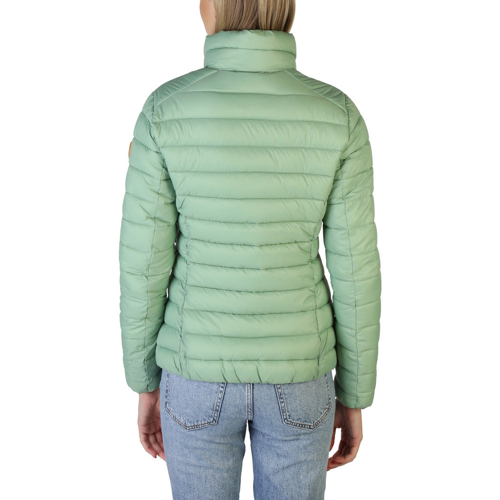 Save The Duck Carly Seaweed Green Women's Puffer Jacket D39760W-GIGA15-50039