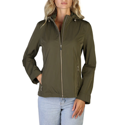 Geox Essential Hooded Military Green Women's Jacket W9221YT2337-F3172