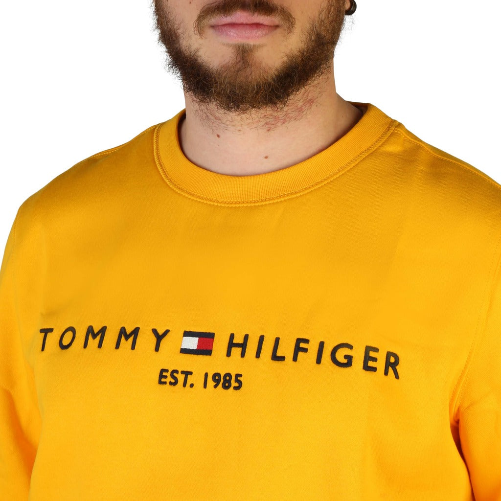 Tommy Hilfiger Logo Fleece Solstice Men's Sweatshirt MW0MW11596-ZEW