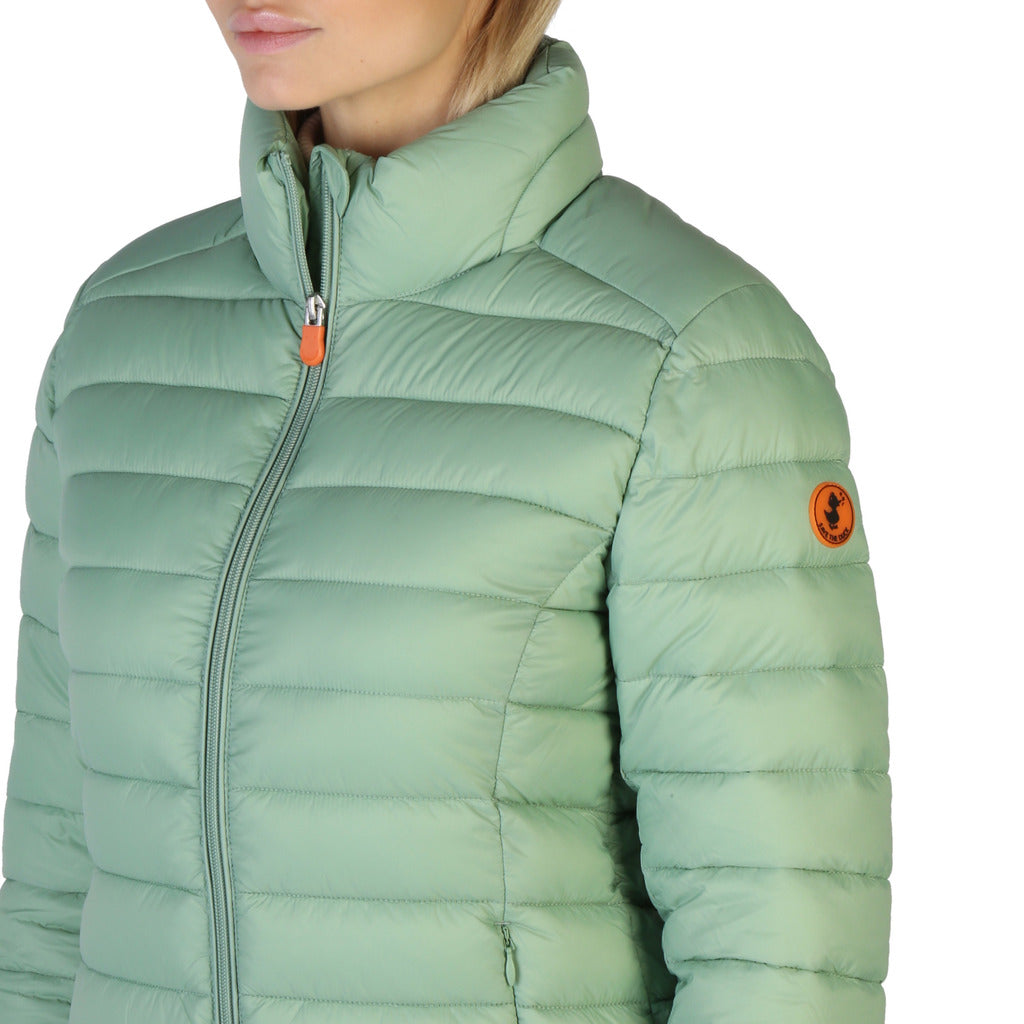 Save The Duck Carly Seaweed Green Women's Puffer Jacket D39760W-GIGA15-50039