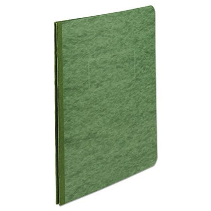 Acco Pressboard Report Cover with Tyvek Reinforced Hinge, Two-Piece Prong Fastener, 3" Capacity, 8.5 x 11, Dark Green-Dark Green A7025976A - Becauze