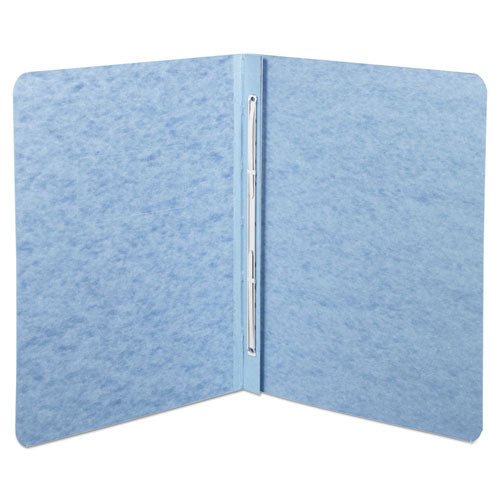 Acco Pressboard Report Cover with Tyvek Reinforced Hinge, Two-Piece Prong Fastener, 3" Capacity, 8.5 x 11, Light Blue-Light Blue A7025972A - Becauze