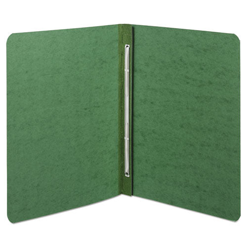 Acco PRESSTEX Report Cover with Tyvek Reinforced Hinge, Side Bound, 2-Piece Prong Fastener, 8.5 x 11, 3" Capacity, Dark Green A7025076A - Becauze