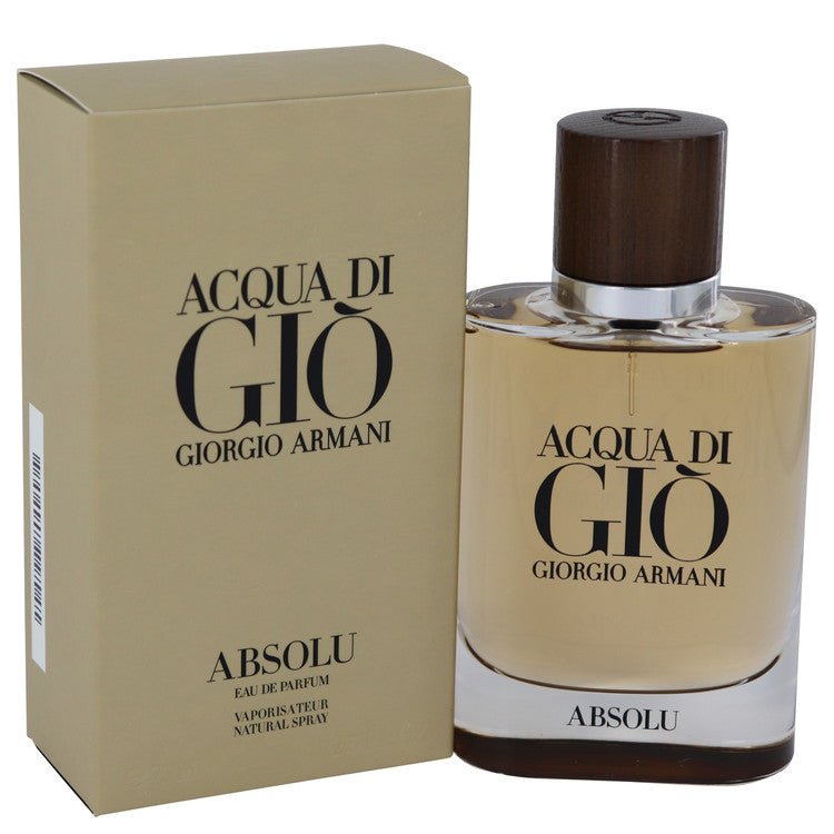 Acqua Di Gio Absolu by Giorgio Armani - Men's Eau De Parfum Spray - Becauze