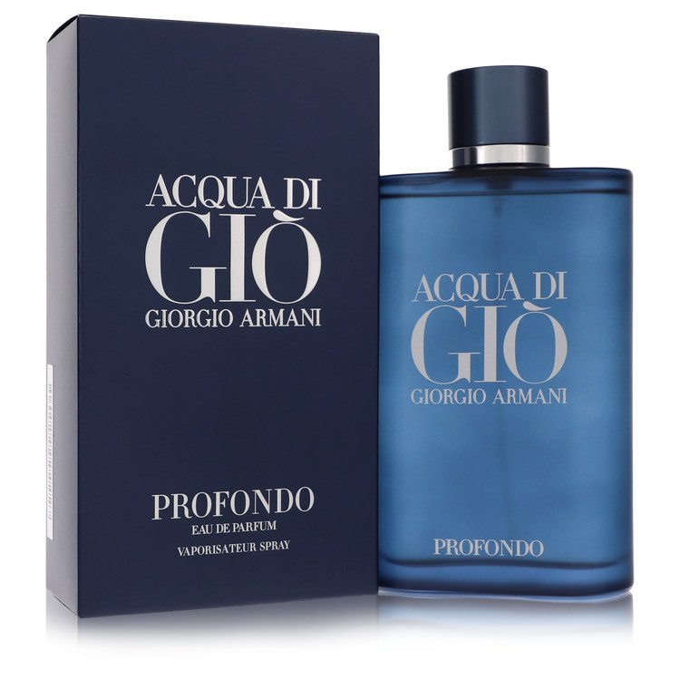 Acqua Di Gio Profondo by Giorgio Armani - (6.7 oz) Men's Eau De Parfum Spray - Becauze
