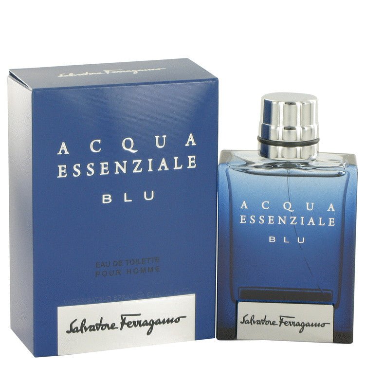 Acqua Essenziale Blu By Salvatore Ferragamo - Men's Eau De Toilette Spray - Becauze