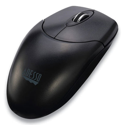 Adesso iMouse M60 Antimicrobial Wireless Mouse, 2.4 GHz Frequency-30 ft Wireless Range, Left-Right Hand Use, Black M60 - Becauze