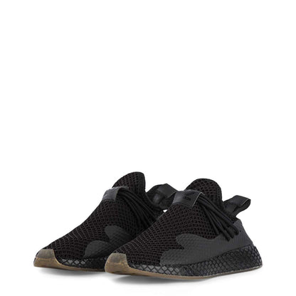 Adidas Deerupt S Core Black/Core Black/Gum 3 Men's Shoes EE5655 - Becauze