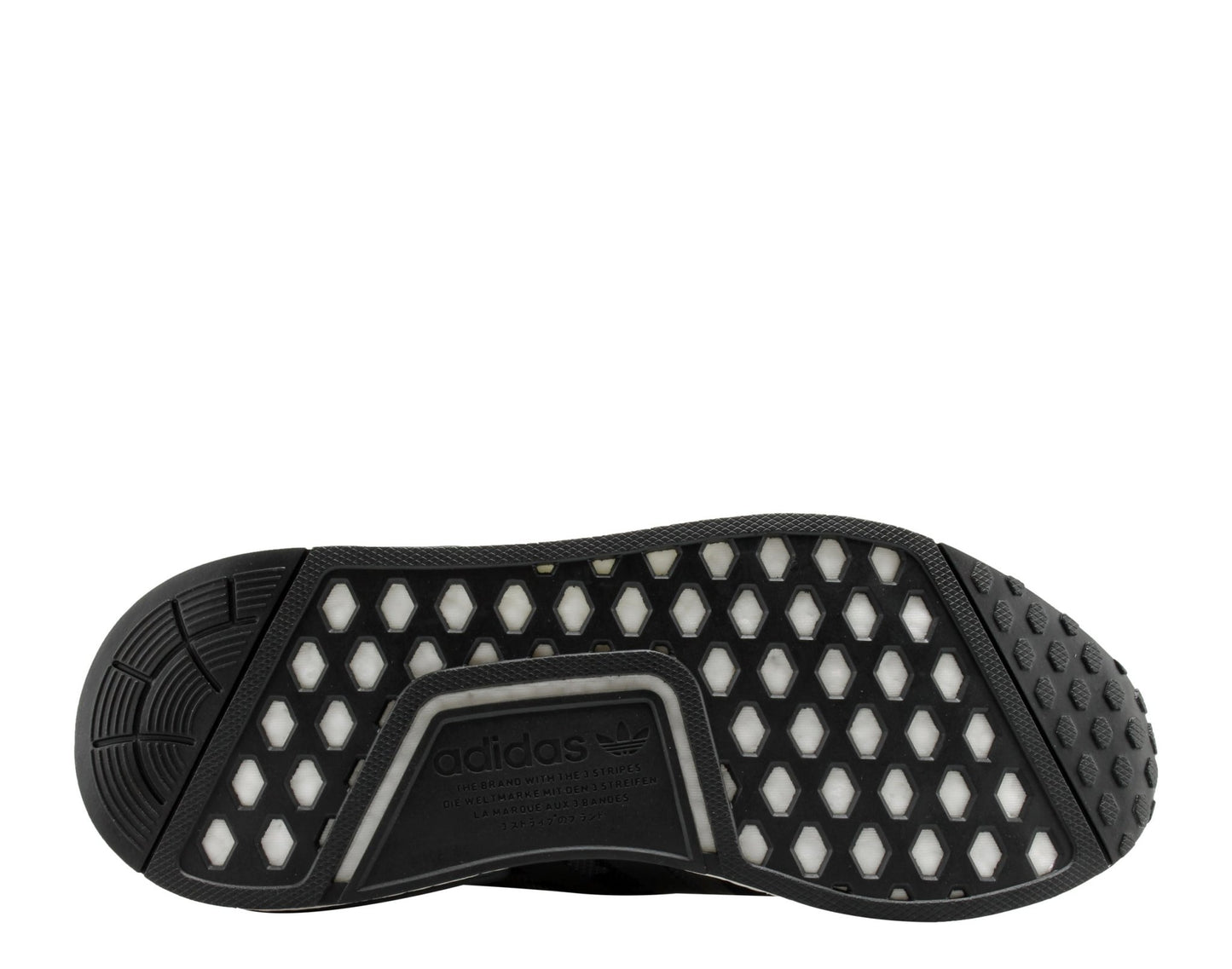 Adidas NMD_R1 Core Black/Grey Duck Camo Men's Running Shoes D96616 - Becauze