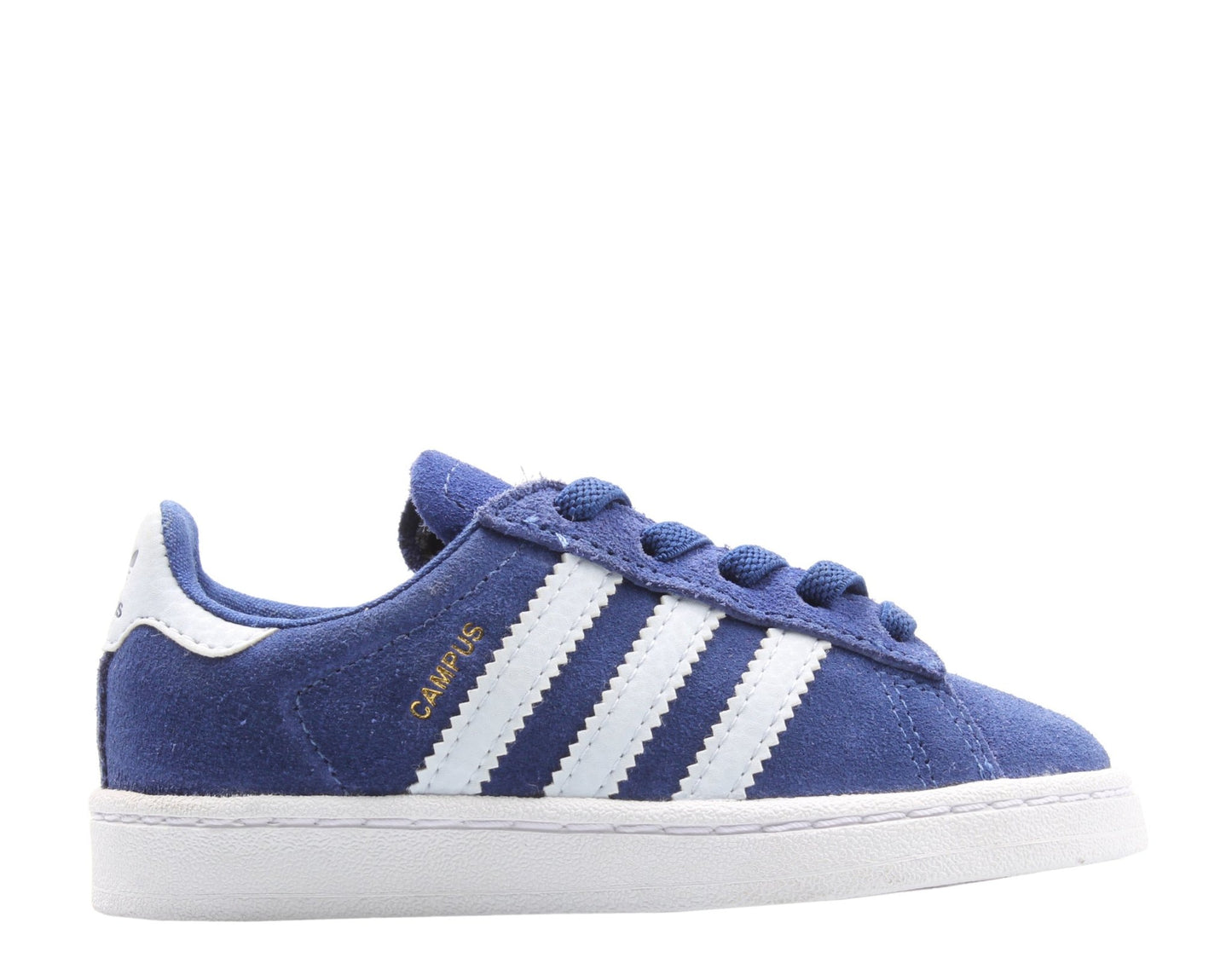 Adidas Originals Campus EL I Infant Blue/White Little Kids Casual Shoes B41961 - Becauze