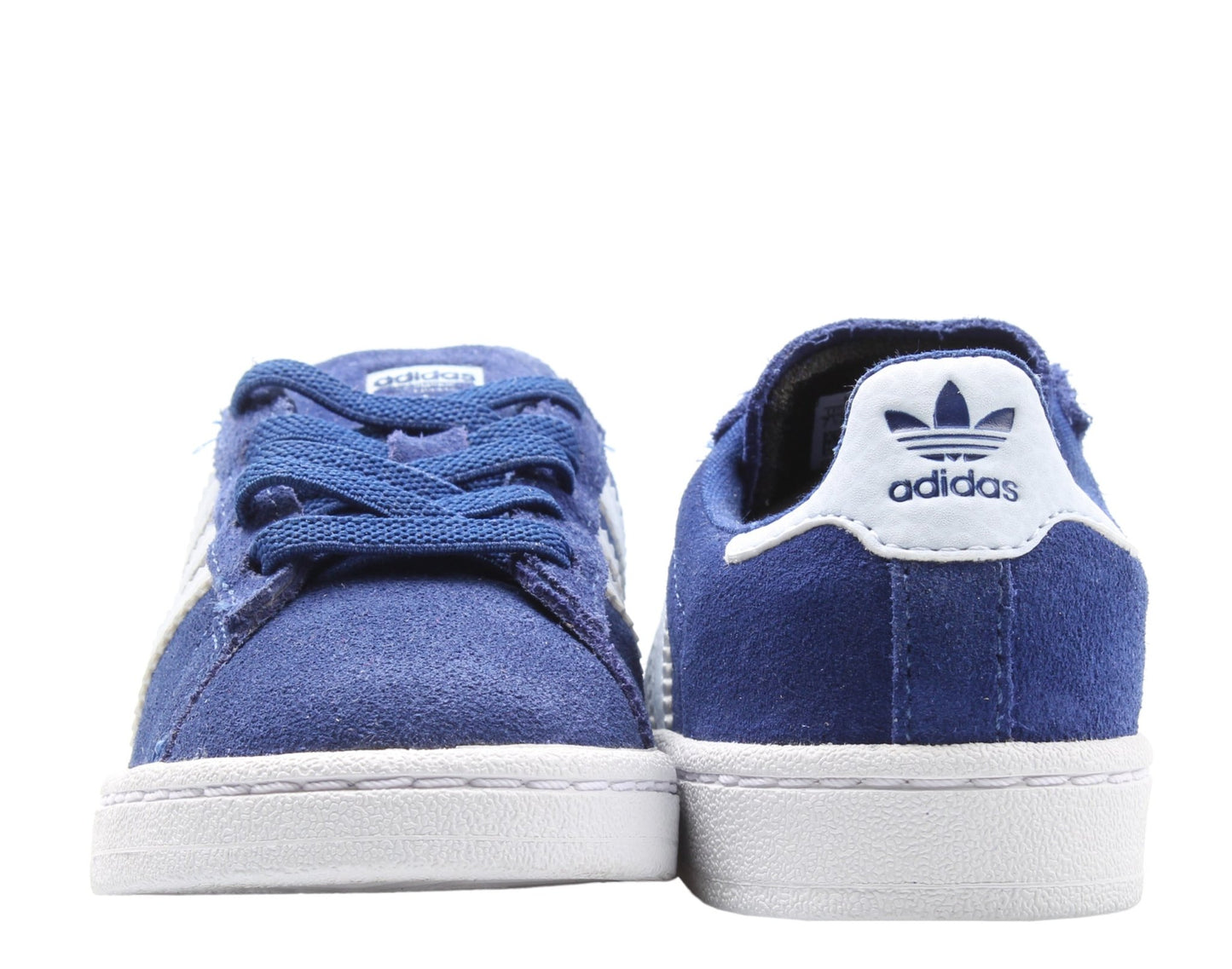 Adidas Originals Campus EL I Infant Blue/White Little Kids Casual Shoes B41961 - Becauze