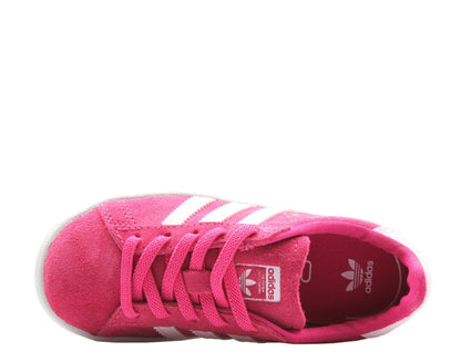Adidas Originals Campus EL I Infant Pink/White Little Kids Casual Shoes B41962 - Becauze
