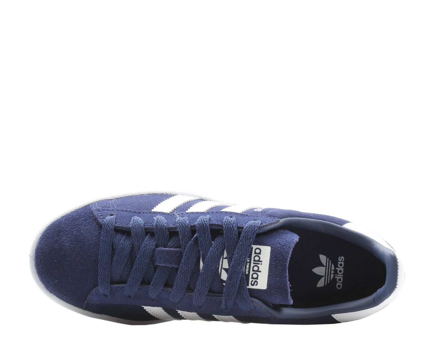 Adidas Originals Campus J Dark Blue/White Big Kids Casual Shoes BY9579 - Becauze