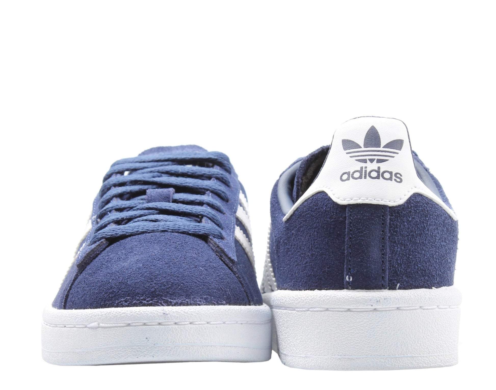 Adidas Originals Campus J Dark Blue/White Big Kids Casual Shoes BY9579 - Becauze