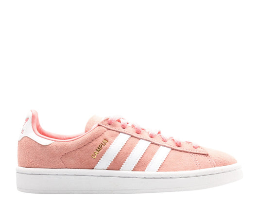 Adidas Originals Campus Pink Tactile Rose/White Women's Casual Shoes B41939 - Becauze