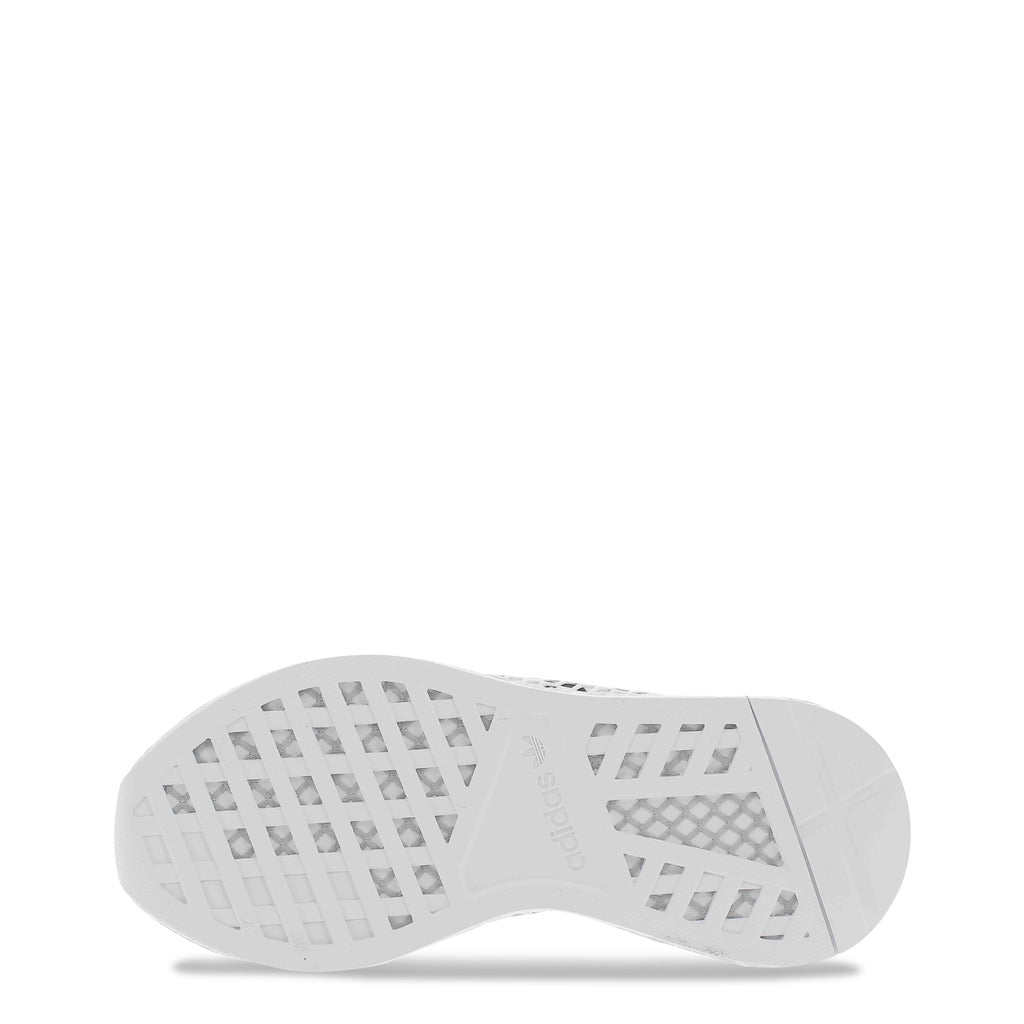 Adidas Originals Deerupt Cloud White/Core Black/Grey Men's Running Shoes DA8871 - Becauze
