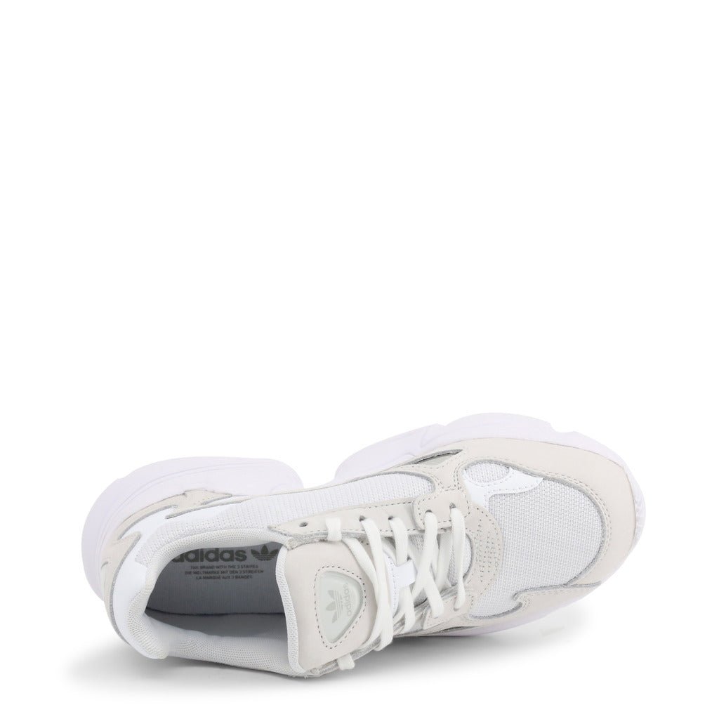 Adidas Originals Falcon Cloud White/Crystal White Women's Shoes B28128 - Becauze