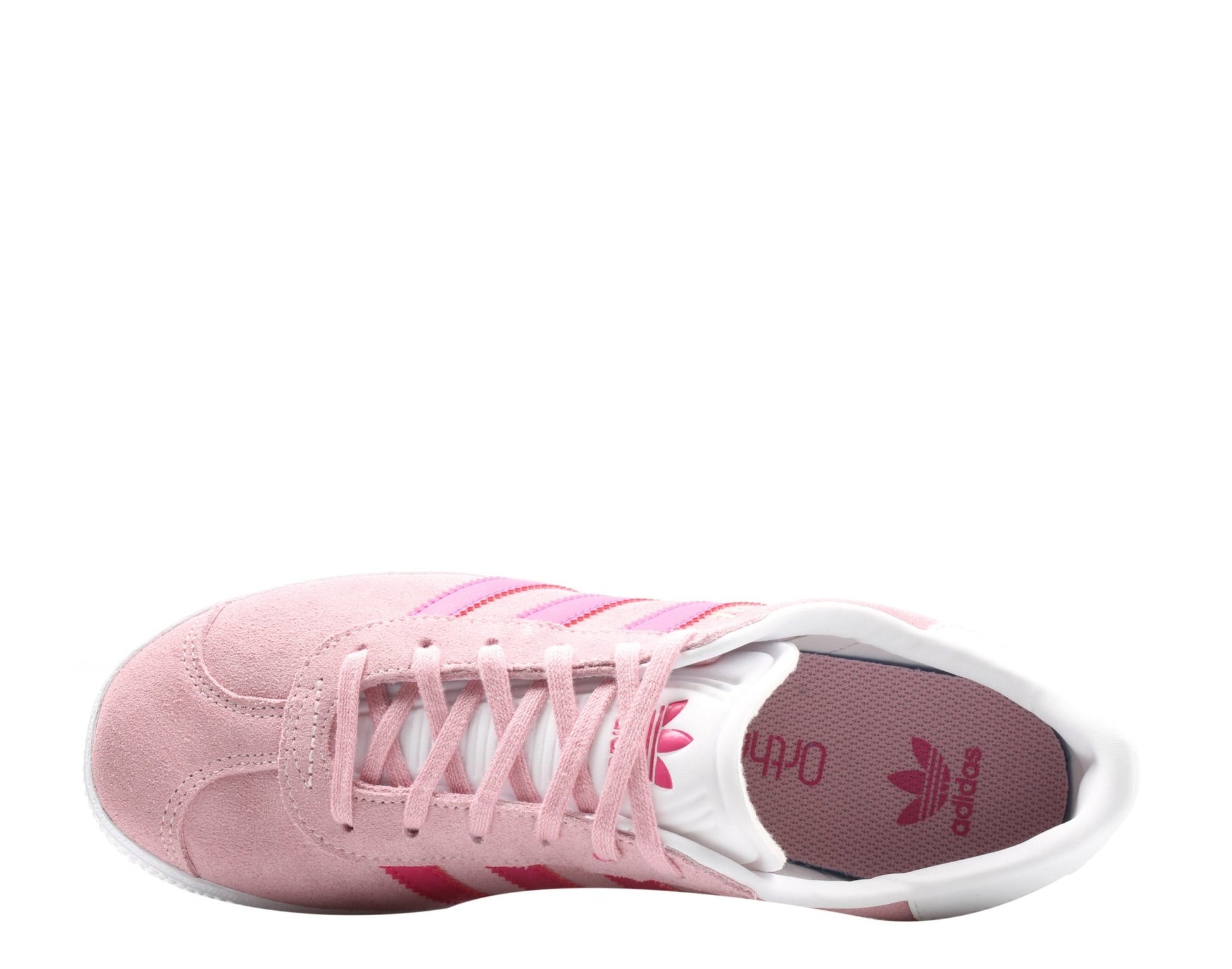Adidas Originals Gazelle J Pink/Magenta/White Big Kids Casual Shoes B41517 - Becauze