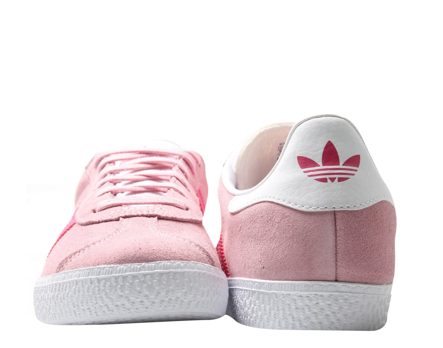 Adidas Originals Gazelle J Pink/Magenta/White Big Kids Casual Shoes B41517 - Becauze